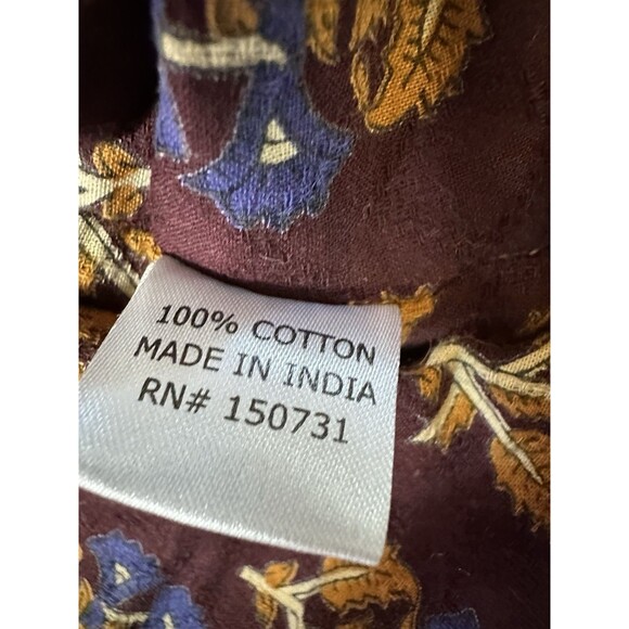 Young Threads Women's S/M Hippie Boho Patchwork Quilted Vest 100% Cotton EUC - Picture 2 of 7